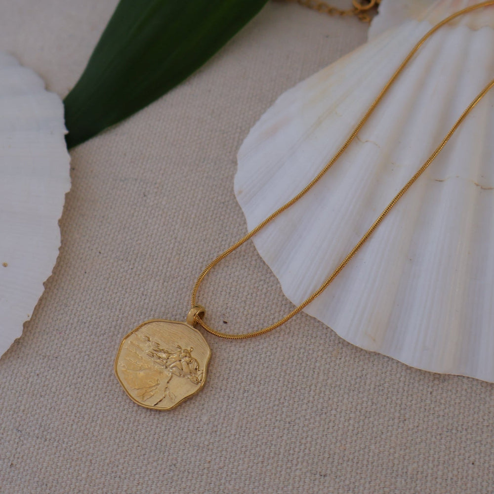 the pass necklace snake chain