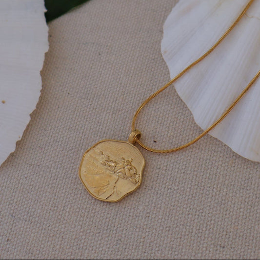 the pass necklace snake chain